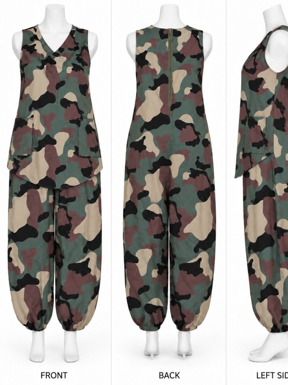 Ipc Camo Jumpsuit